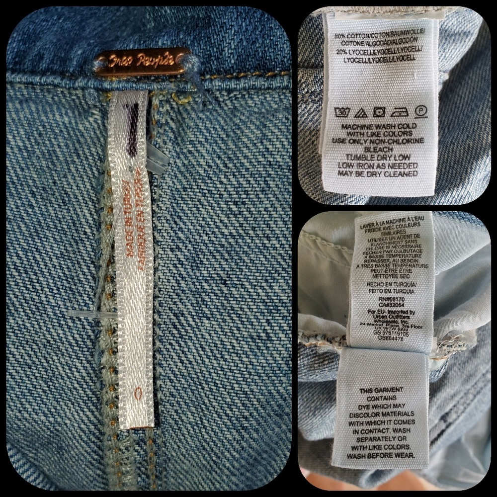 ๐๏ธ Free People UNCHAINED MELODY denim Jumpsuit - Picture 8 of 9